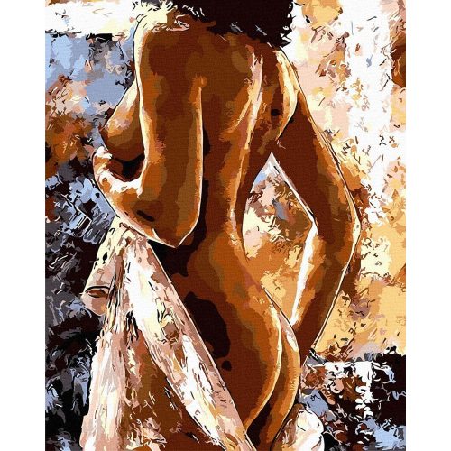 Meztelen igazság - Számos kifestő keretre feszítve (40x50 cm)