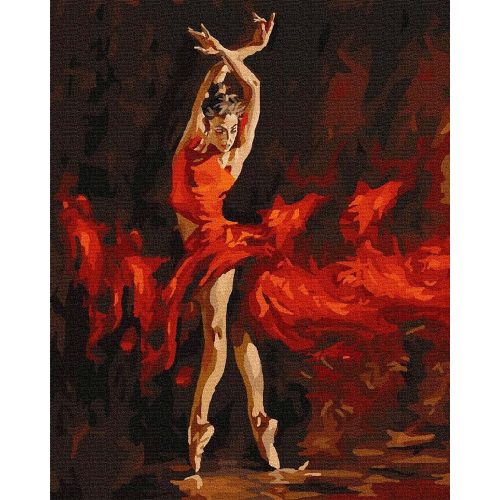 Szenvedély - Számos kifestő keretre feszítve (50x65 cm)
