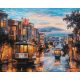 San Francisco utcakép - Számos kifestő keretre feszítve (50x65 cm)