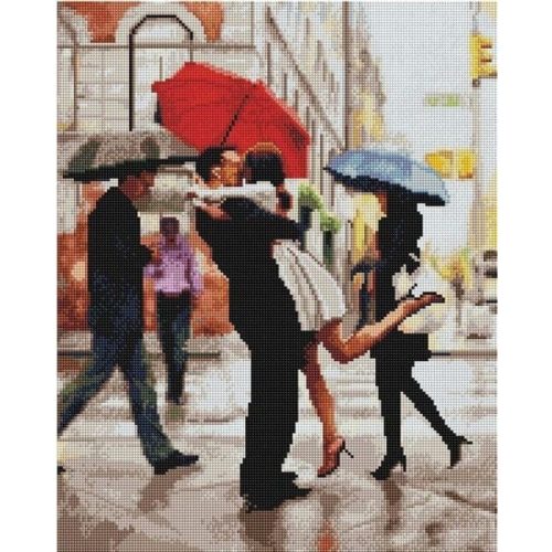Találkozás - gyémántszemes kirakó (40x50 cm)