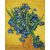 Íriszek. Van Gogh - gyémántszemes kirakó (40x50 cm)