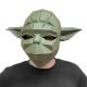 Yoda maszk - 3D papírmodell