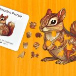 Díszes mókus (Papír dobozos)